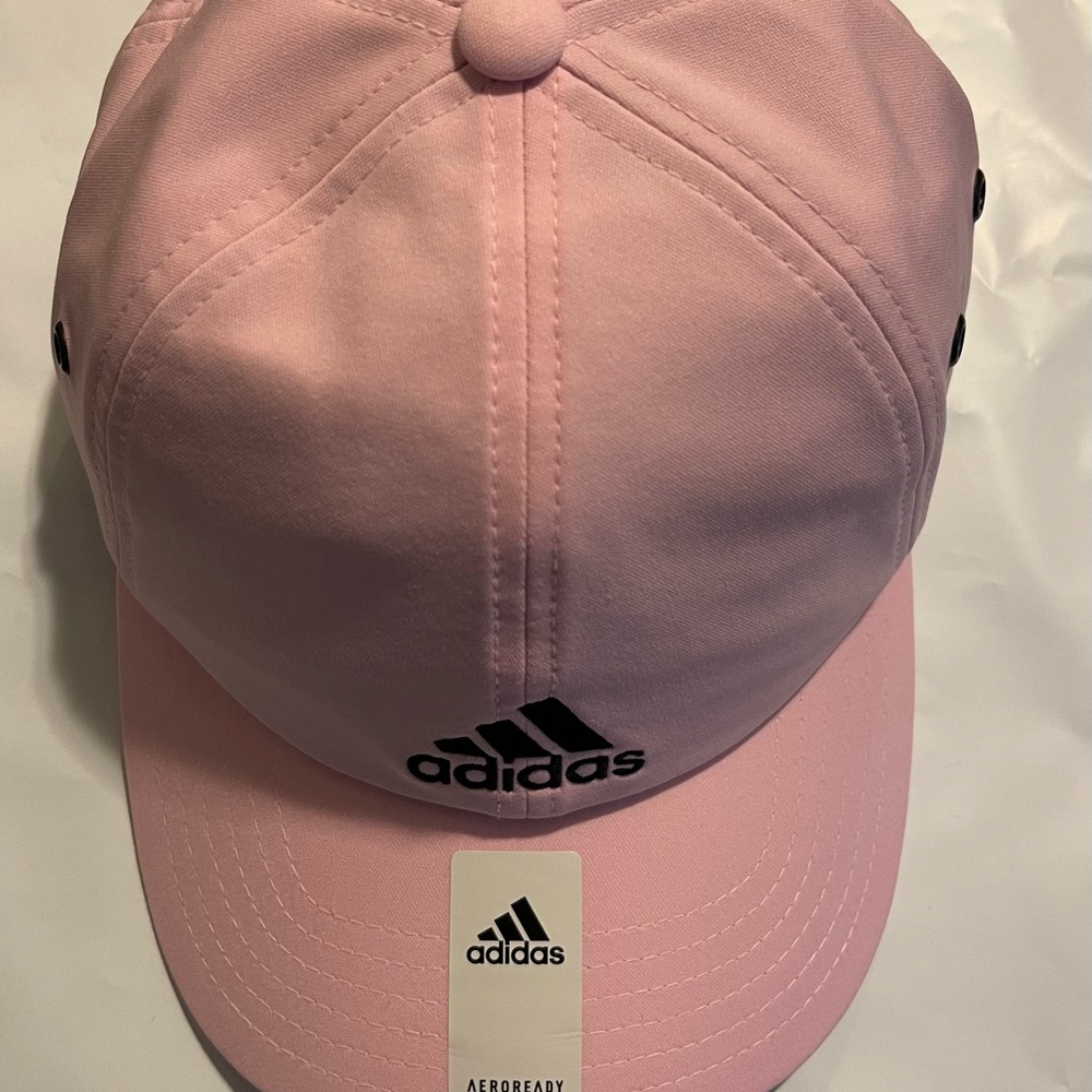 Adidas Pink and Black Hat Classic Design